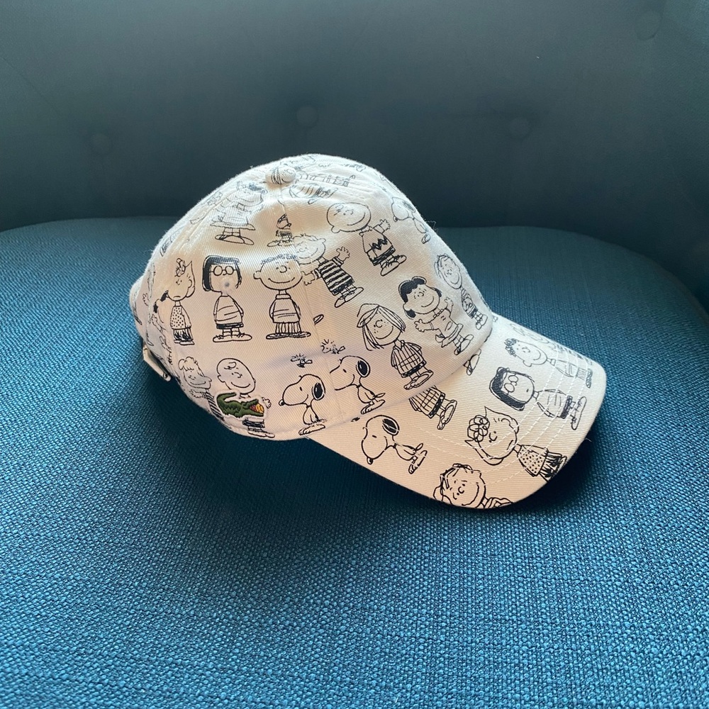 Lacoste Peanuts Baseball Style Adjustable Cap